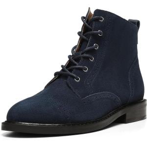 imageNYDJ Womens Eileen Lace Up BootNavy