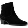 imageNYDJ Womens Blondee Suede Western BootBlack
