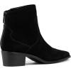 imageNYDJ Womens Blondee Suede Western BootBlack