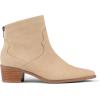 imageNYDJ Womens Blondee Tumbled Leather Ankle BootCashmere