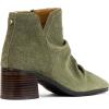 imageNYDJ Womens Dernnes Embossed Suede Ankle BootAvocado