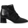 imageNYDJ Womens Dernnes Embossed Suede Ankle BootBlack