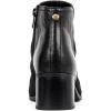 imageNYDJ Womens Dernnes Embossed Suede Ankle BootBlack