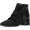 imageNYDJ Womens Dernnes Embossed Suede Ankle BootBlack