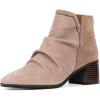 imageNYDJ Womens Dernnes Embossed Suede Ankle BootMink