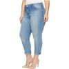 imageNYDJ Womens Plus Size Alina Skinny Convertible Ankle JeansPalos Verdes