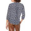 imageNYDJ Womens 34 Sleeve Pintuck Top