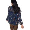 imageNYDJ Womens Peasant BlouseOceanview Garden