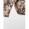 imageNYDJ Womens Peasant BlouseVintage Python Print