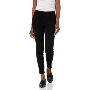 imageNYDJ Womens Pull on Skinny Ankle in Sure Stretch DenimBlack