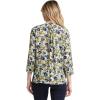 imageNYDJ Womens Pintuck BlouseIndigo Blooms