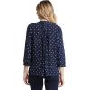 imageNYDJ Womens Pintuck BlouseIndigo Dot