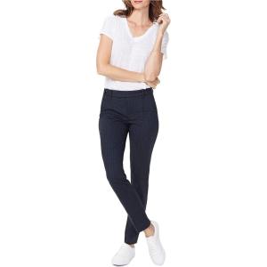 imageNYDJ Womens Everyday Trouser PantsFine Windowpane