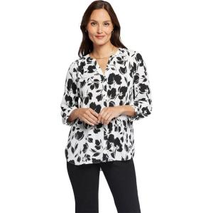 imageNYDJ Womens Pintuck BlouseCampanil