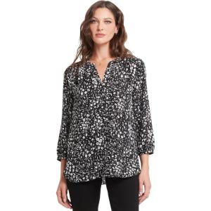imageNYDJ Womens Pintuck BlouseDaniela Ditsy