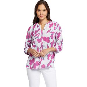 imageNYDJ Womens Pintuck BlouseOphelias Orchid