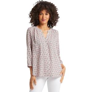 imageNYDJ Womens Pintuck BlouseWoodland Blooms