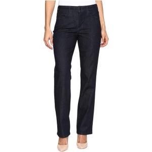 imageNYDJ Womens Petite Marilyn Straight JeanDark Enzyme 1461