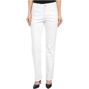 imageNYDJ Womens Petite Marilyn Straight JeanOptic White 1077