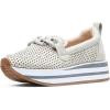 imageNYDJ Womens Platform LoaferSilver
