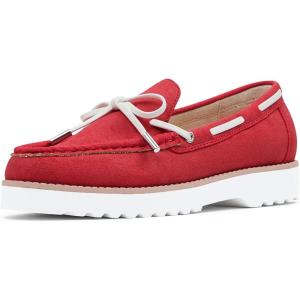 imageNYDJ Womens Olsan Boat ShoeRed