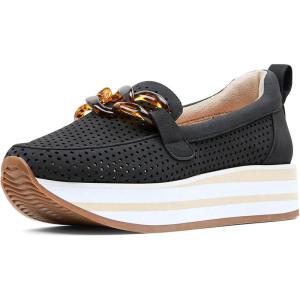 imageNYDJ Womens Platform LoaferBlack