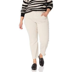 imageNYDJ Womens Size Plus Sheri Slim Ankle with Mini Fray HemFeather