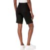 imageNYDJ Womens Bermuda Linen ShortBlack