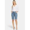 imageNYDJ Womens Briella Roll Cuff Jean Long Slimming Denim ShortsHeyburn