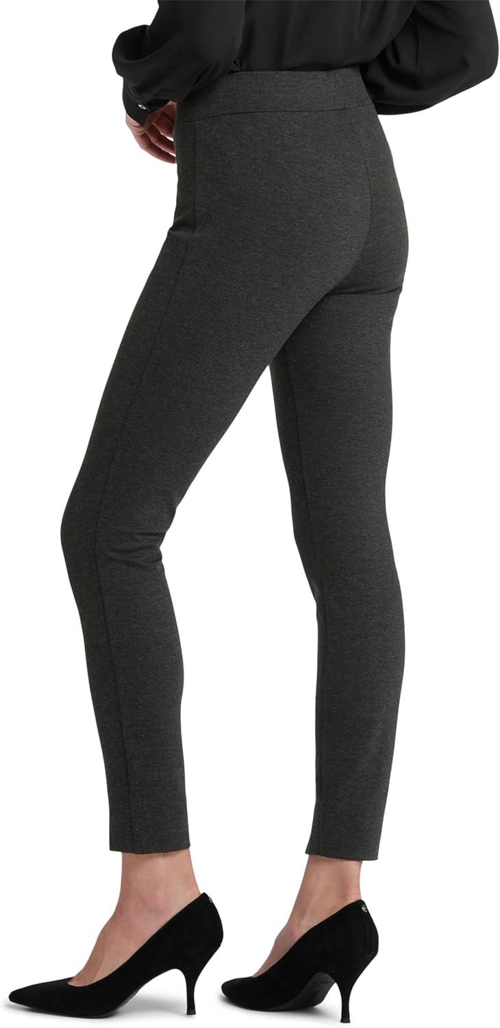 imageNYDJ Womens Basic Ponte Legging with Front SlitCharcoal Heathered