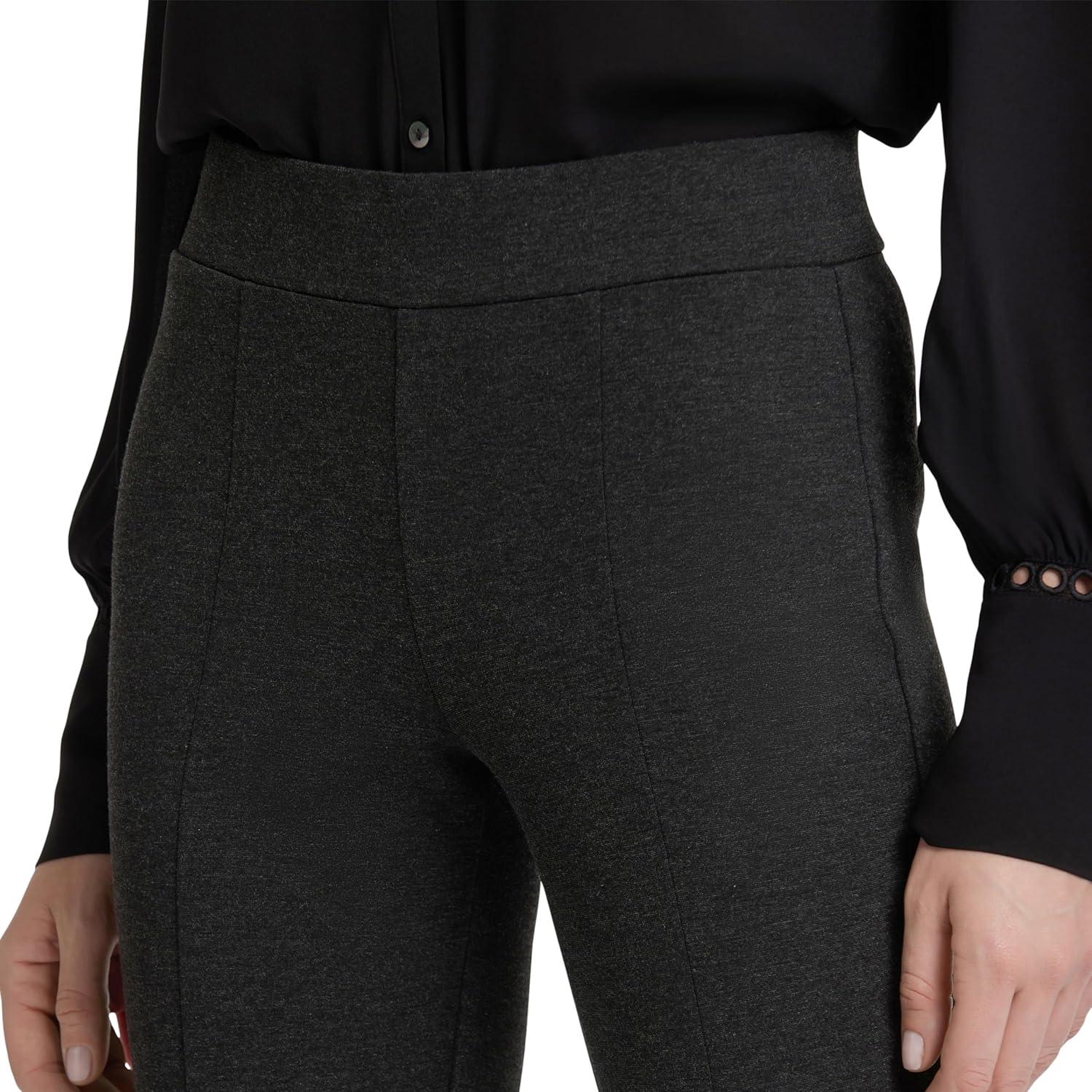 imageNYDJ Womens Basic Ponte Legging with Front SlitCharcoal Heathered