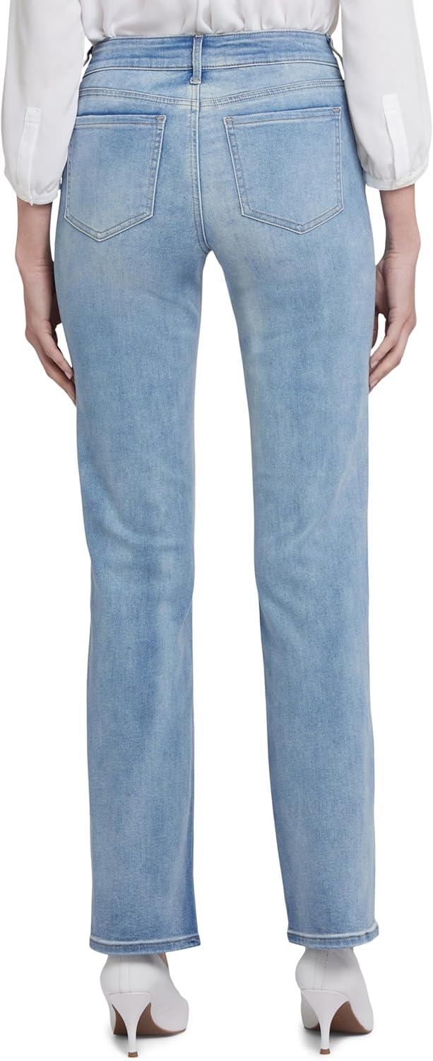 imageNYDJ Womens Marilyn Straight Denim Jeans  Classic Fit Comfortable and Stylish Womens Straight Jeans for Every OccasionBiscayne