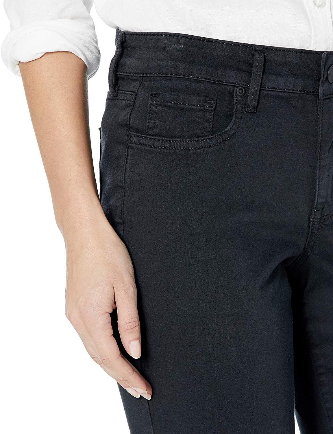 imageNYDJ Womens Marilyn Straight Denim Jeans  Classic Fit Comfortable and Stylish Womens Straight Jeans for Every OccasionBlack 2299