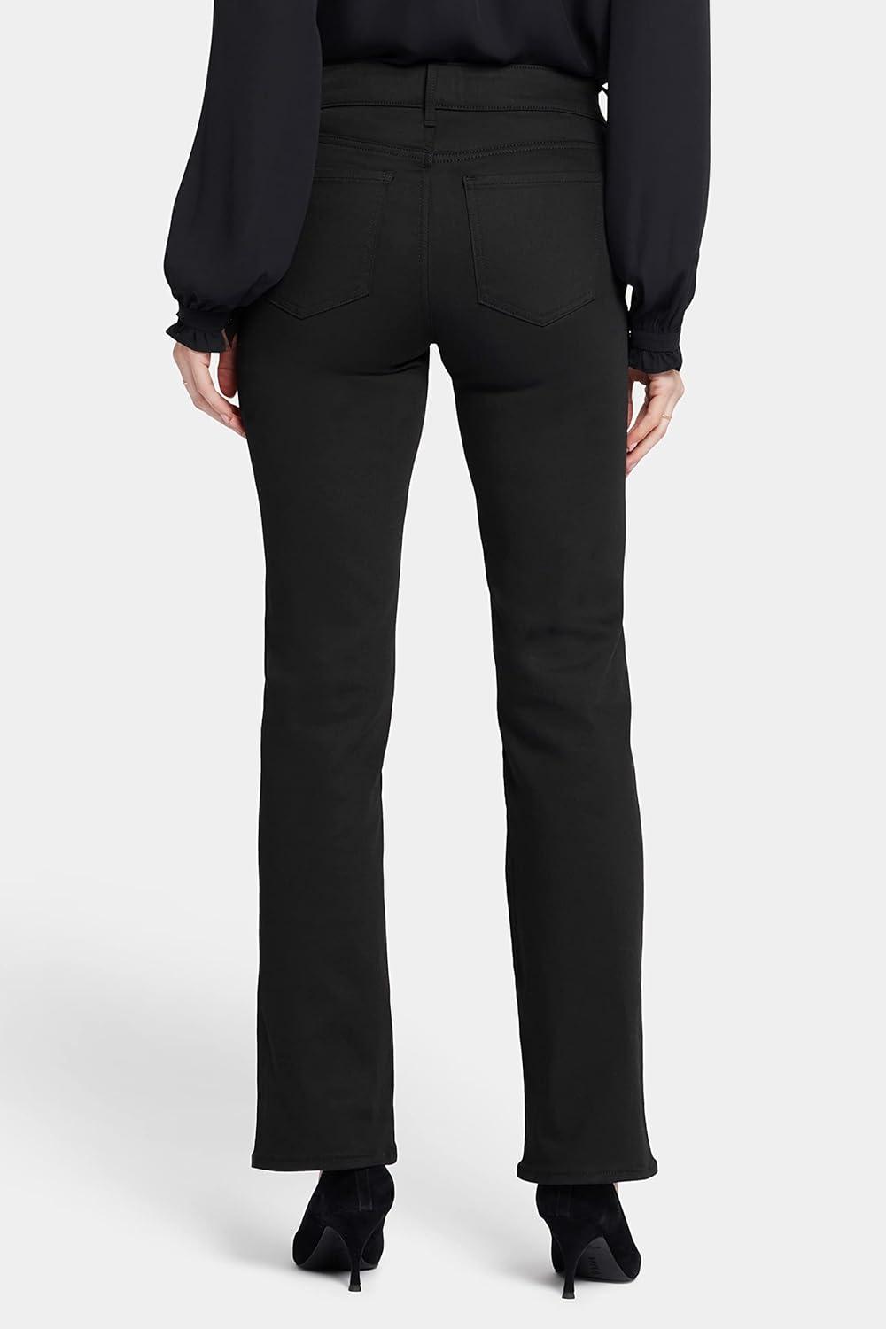 imageNYDJ Womens Marilyn Straight Denim Jeans  Classic Fit Comfortable and Stylish Womens Straight Jeans for Every OccasionBlack Rinse