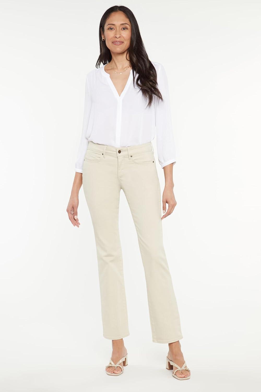 imageNYDJ Womens Marilyn Straight Denim Jeans  Classic Fit Comfortable and Stylish Womens Straight Jeans for Every OccasionBrown