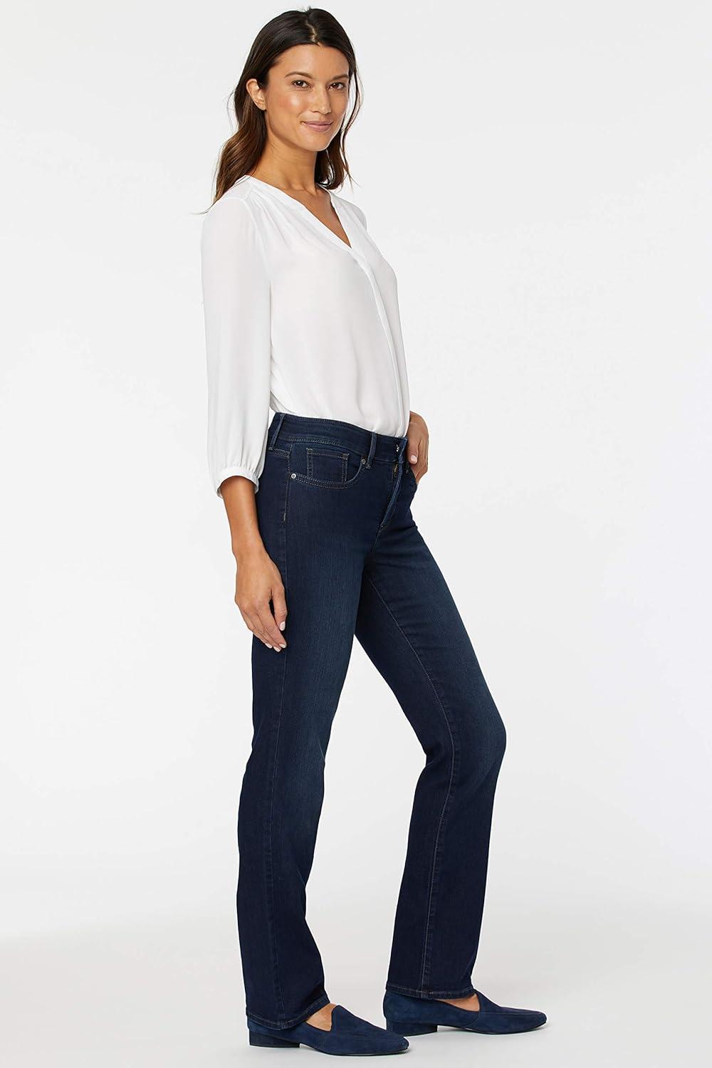 imageNYDJ Womens Marilyn Straight Denim Jeans  Classic Fit Comfortable and Stylish Womens Straight Jeans for Every OccasionBurbank Wash