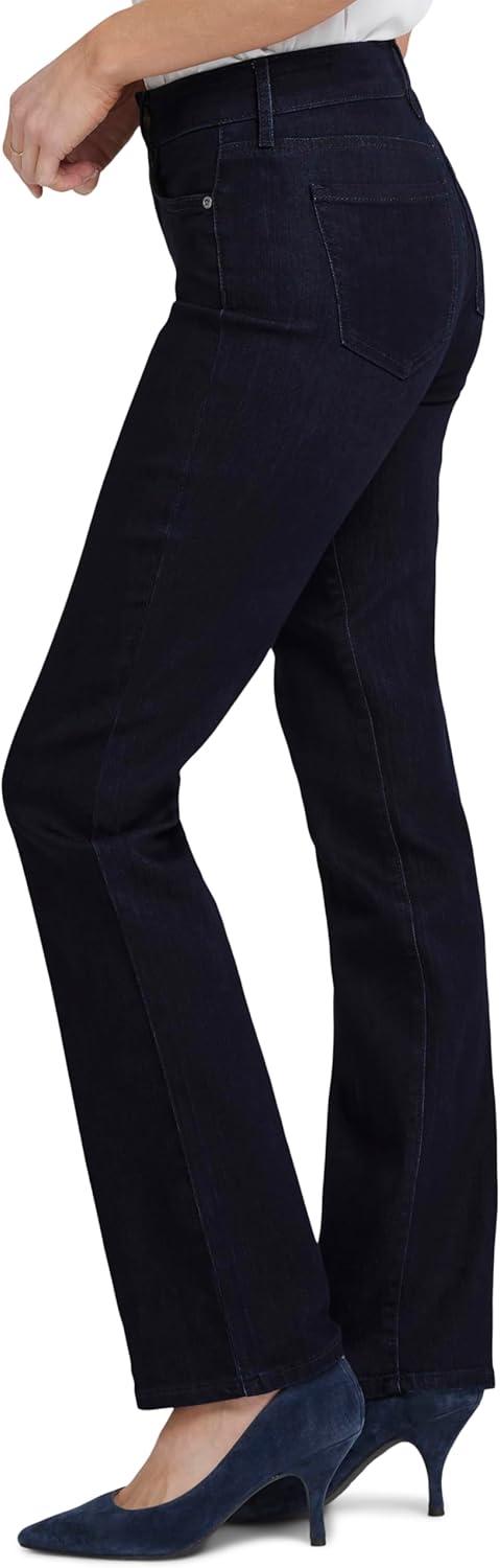 imageNYDJ Womens Marilyn Straight Denim Jeans  Classic Fit Comfortable and Stylish Womens Straight Jeans for Every OccasionDark Enzyme