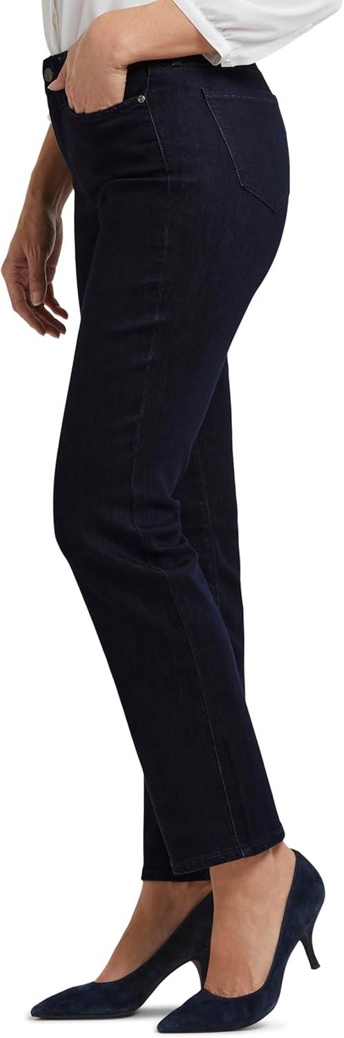 imageNYDJ Womens Marilyn Straight Denim Jeans  Classic Fit Comfortable and Stylish Womens Straight Jeans for Every OccasionDark Enzyme