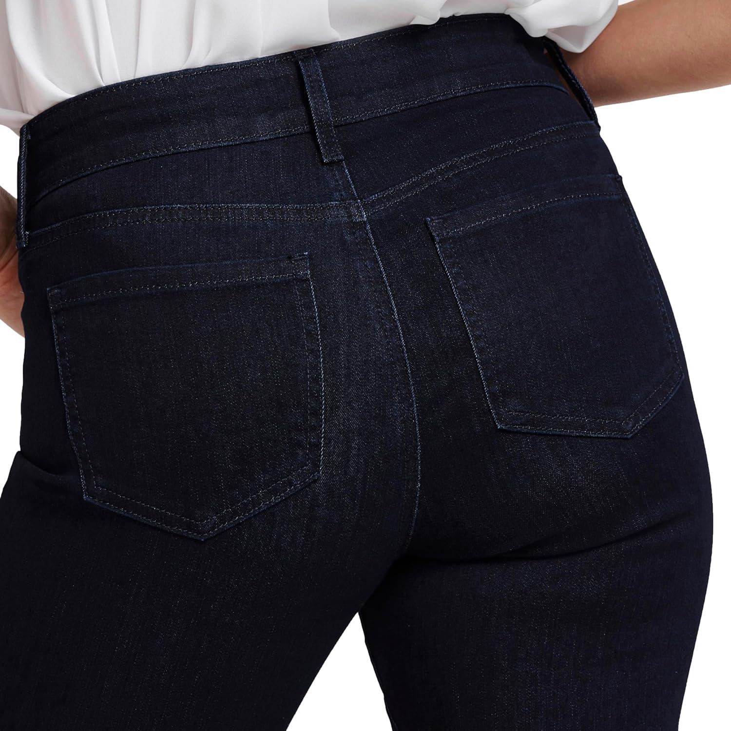 imageNYDJ Womens Marilyn Straight Denim Jeans  Classic Fit Comfortable and Stylish Womens Straight Jeans for Every OccasionDark Enzyme