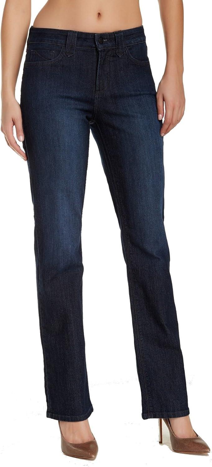 imageNYDJ Womens Marilyn Straight Denim Jeans  Classic Fit Comfortable and Stylish Womens Straight Jeans for Every OccasionDeep Burbank Wash