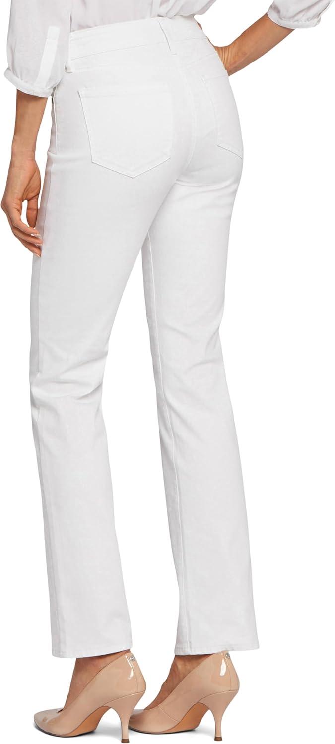 imageNYDJ Womens Marilyn Straight Denim Jeans  Classic Fit Comfortable and Stylish Womens Straight Jeans for Every OccasionOptic White