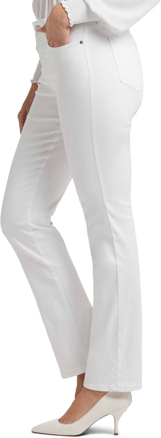 imageNYDJ Womens Marilyn Straight Denim Jeans  Classic Fit Comfortable and Stylish Womens Straight Jeans for Every OccasionOptic White