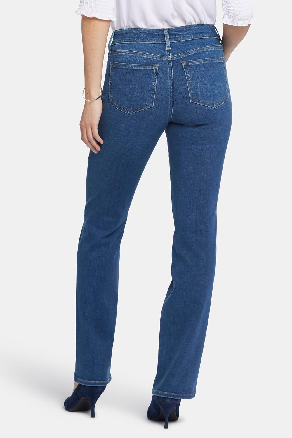 imageNYDJ Womens Marilyn Straight Denim Jeans  Classic Fit Comfortable and Stylish Womens Straight Jeans for Every OccasionPresidio