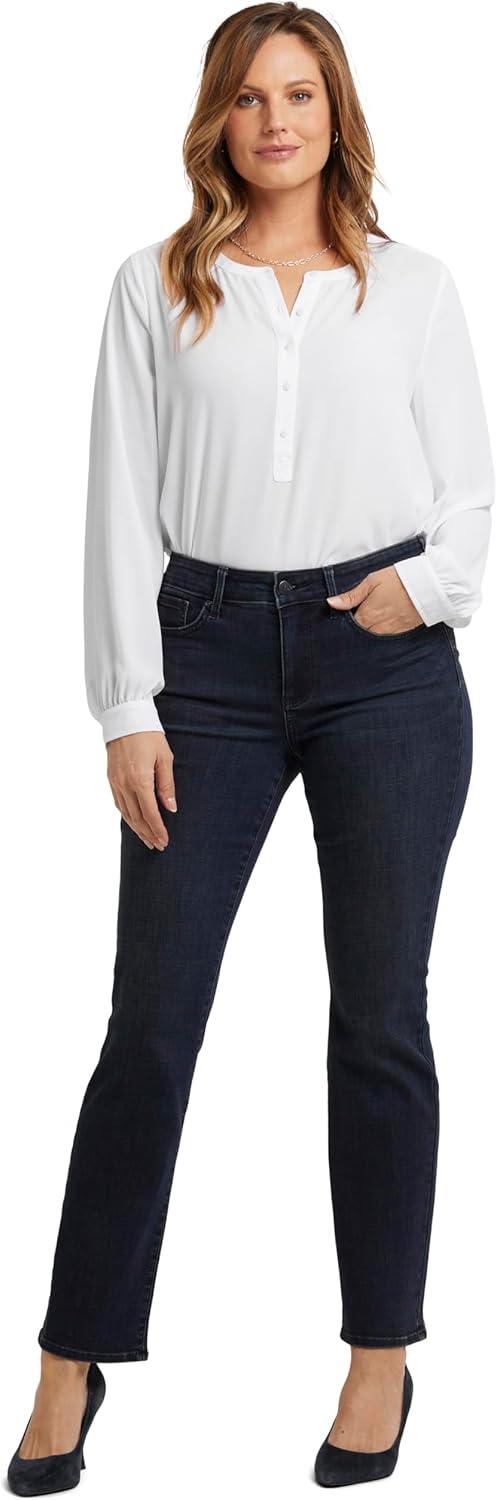 imageNYDJ Womens Marilyn Straight Denim Jeans  Classic Fit Comfortable and Stylish Womens Straight Jeans for Every OccasionQuentin