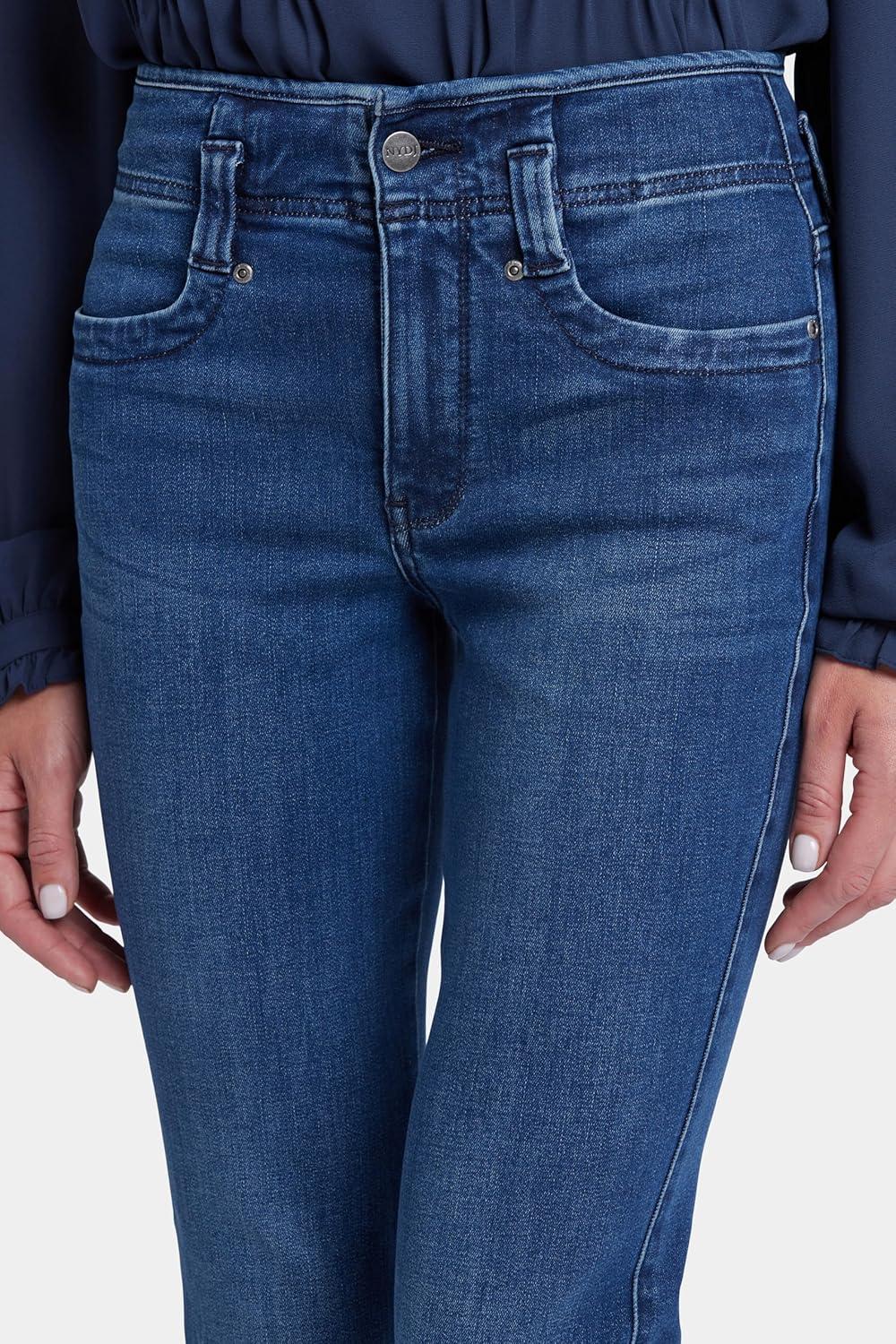 imageNYDJ Womens Marilyn Straight Denim Jeans  Classic Fit Comfortable and Stylish Womens Straight Jeans for Every OccasionRendezvous