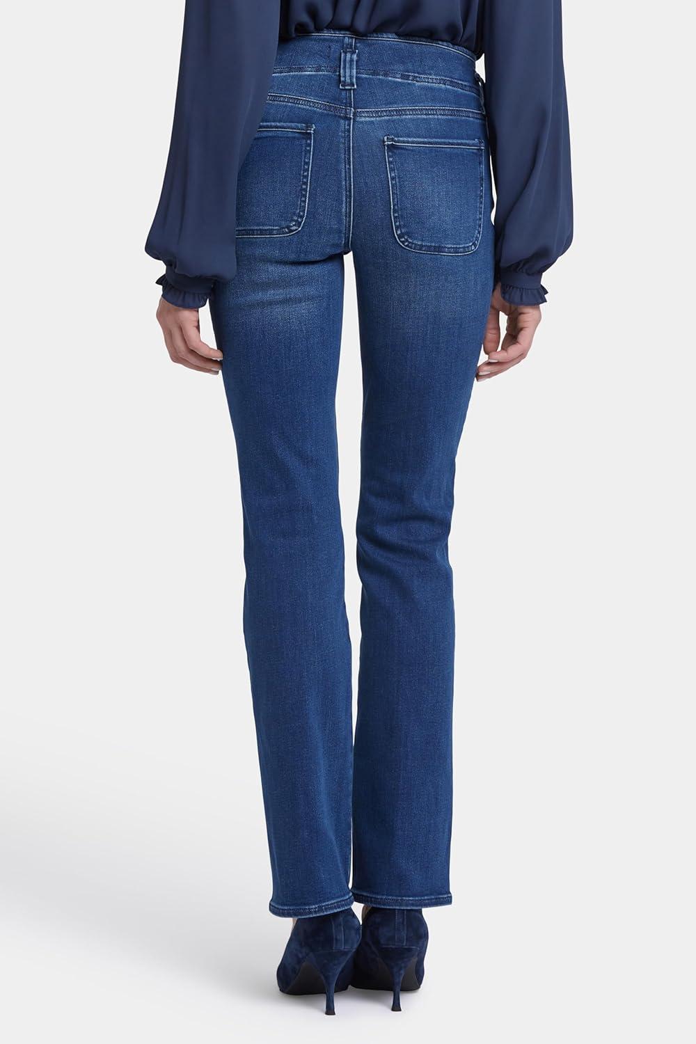 imageNYDJ Womens Marilyn Straight Denim Jeans  Classic Fit Comfortable and Stylish Womens Straight Jeans for Every OccasionRendezvous