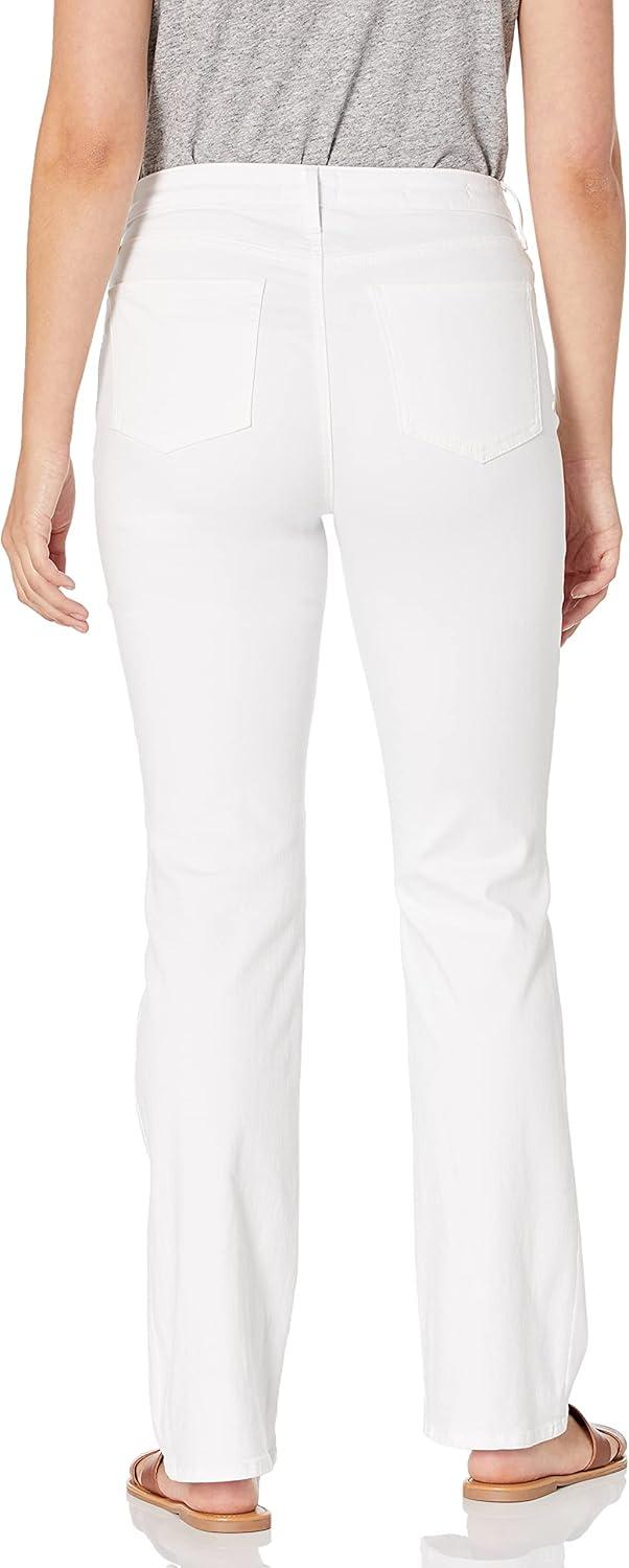 imageNYDJ Womens Marilyn Straight Denim Jeans  Classic Fit Comfortable and Stylish Womens Straight Jeans for Every OccasionWhite