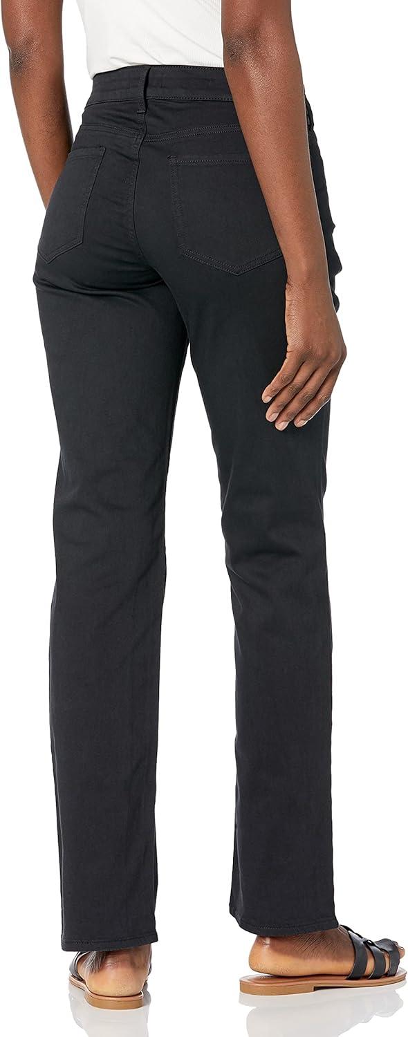 imageNYDJ Womens Marilyn Straight Denim JeansBlack 2299