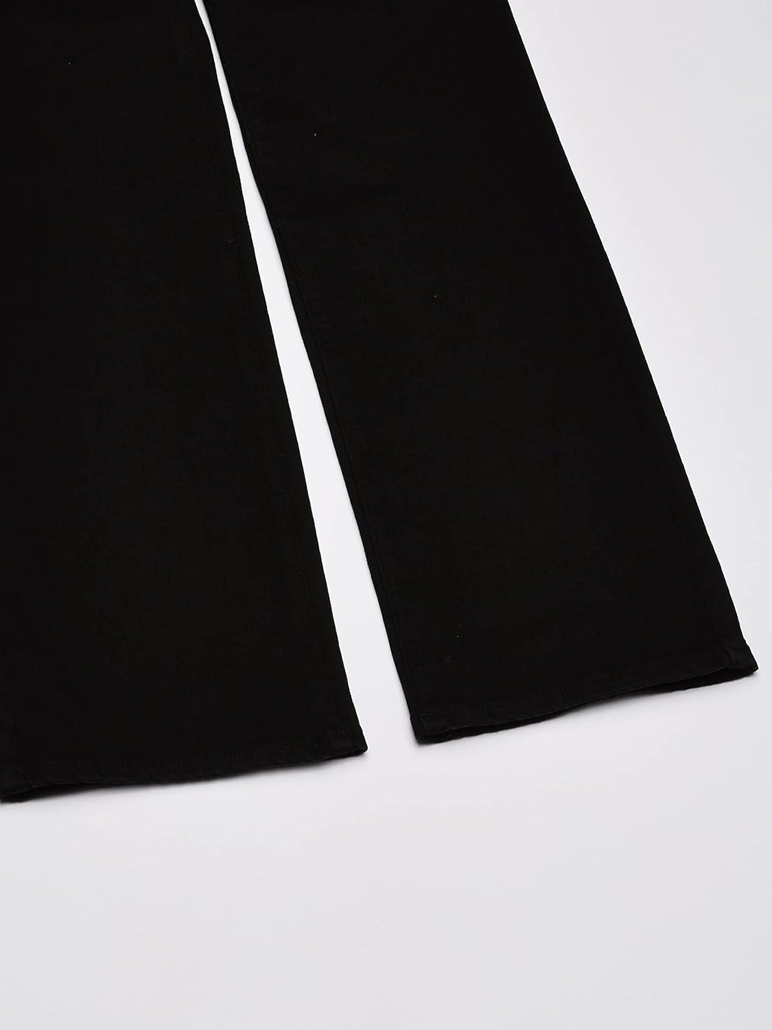 imageNYDJ Womens Marilyn Straight Denim JeansBlack Bdm