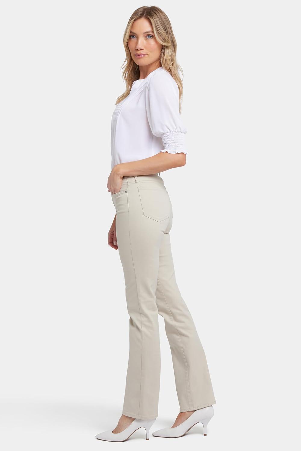 imageNYDJ Womens Marilyn Straight Denim JeansFeather